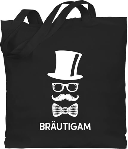 Shirtracer - Baumwolltasche - JGA Junggesellenabschied Männer - Bräutigam Gentleman
