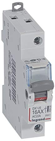 Legrand Bticino - Interruptor de montaje en serie (1P 16 A, pulsador, botón de presión, encendido y apagado, 16 A)