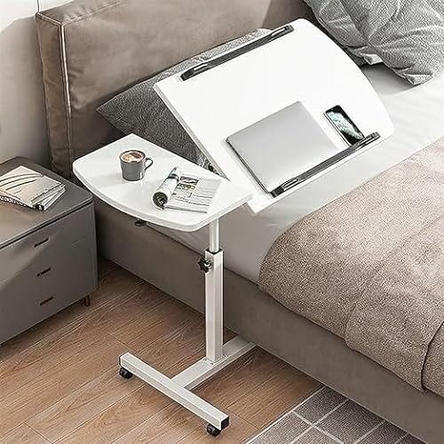 Kleiner Computer-Home-Office-Schreibtisch mit Ablageflächen – moderner Schreibtisch mit Spleißbrett – einfacher PC-Schreibtisch zum Lernen – perfekt für die Arbeit von zu Hause aus (Größe: 40 x 80 c