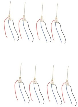 jojofuny 8stücke Pull Chain Für Deckenleuchten Einstellbarer Langlebiger Lichtschalter Für Deckenventilatoren Und Wandleuchten Sicher Und Praktisch Einfache Installation