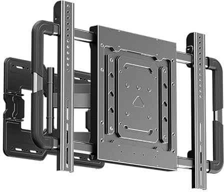 CURBX Soporte De Pared For TV con Movimiento Completo, Soporte De Pared For TV con Inclinación, Soporte De Pared For TV Y Monitor con 6 Brazos Ajustables, Televisores De 75-120 Pulgadas