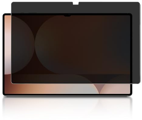 HaruYo Privacy Schutzfolie für Samsung Galaxy Tab S10 Ultra Sichtschutz | 360° Anti-Spy Blickschutzfolie, Blendfrei, Anti-Kratzer, Anti-Bubble Displayschutz