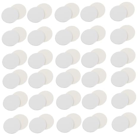 SOLUSTRE 200 pièces Induction Seal Liners Aluminium Anti-fuite et Antivol pour Bouteilles Verre et Plastique Joints de Remplacement pour Conservation Alimentaire et Cosmétique