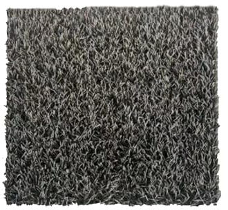 Generisch Kunstrasen mit Drainage, Dicker synthetischer Kunstrasenteppich mit 2,5 cm Florhöhe für Rasen im Freien, Garten, Balkon, Haustiermatte(78.7x157.5in)