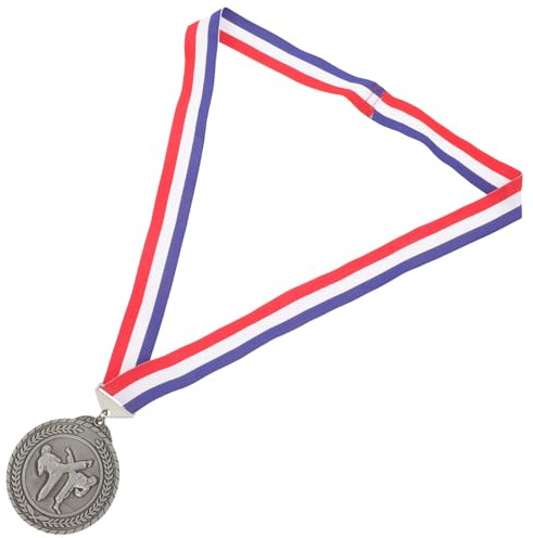 VICASKY Taekwondo Medaille aus Zinklegierung für Wettkämpfe und Training Rostbeständig mit Hängeplatte zur Einfachen Präsentation für Kampfsportler