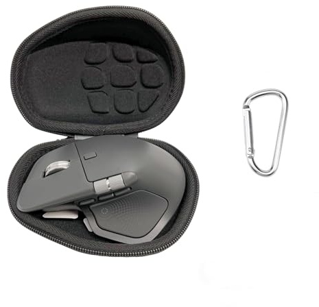 Estuche rígido para Logitech MX Master 4/3S,Estuche para ratón Caja de Bolsa de Almacenamiento de Viajes Organizador a Prueba de Golpes y Polvo para ratón inalámbrico MX Master 4/3S