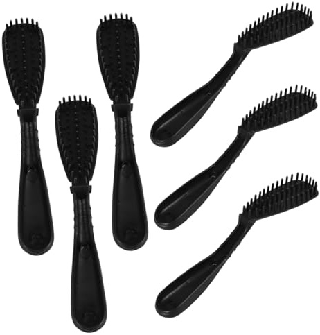 SMASOLO Pinceaux de Teinture et Peigne à Dents Larges 6 Pièces pour Salon Coiffure Outils de Coloration et Décoloration Professionnels pour Mèches et Usage Personnel
