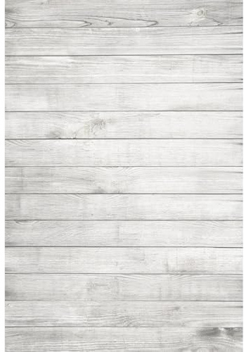 YongFoto 2x3m Vinyl Foto Hintergrund Holzboden Weißes Hölzernes Hellgraues Rustikales Hölzernes Holz Brett Fotografie Hintergrund für Photo Booth Baby Party Banner Kinder Fotostudio Requisiten