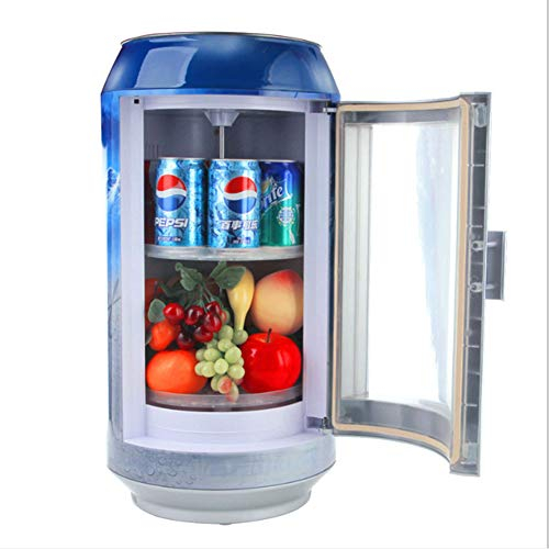 TYZXR Mini Nevera Portatil Nevera Coche 12V 220V 16J PequeñA Nevera Silenciosa Nevera con Congelador para Viaje Picnic Oficina Hogar 33 * 60cm