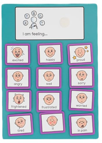 Create Visual Aids I Am Feeling Chart, (B) Emotions Visual Symbols To Support Emotional Development, SEND, ASD