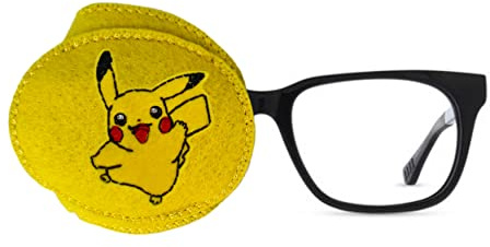 PokYell Patch orthopédique brodé réutilisable pour enfants et adultes pour amblyopie