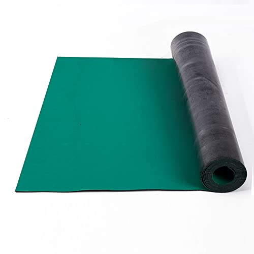 Estera de soldadura de 60x300 cm, antiestática, ESD, resistente a altas temperaturas, alfombrilla de goma, alfombrilla de soldadura, alfombrilla de trabajo, electrónica, color verde
