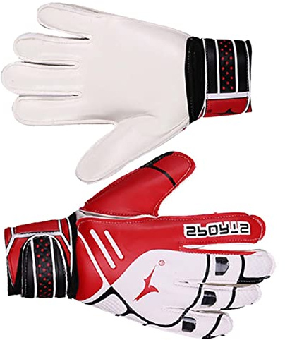 Torwart Handskar – målvaktshandskar halkfria | Super Finger Handskydd Junior Keeper för träning och