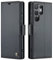 QLTYPRI Wallet Case for Samsung Galaxy S23 Ultra, PU Leather Magnetic Flip Folio Case with RFID Blocking Card Slots Kickstand Shockproof Protective Phone Case Cover for Samsung S23 Ultra – Black