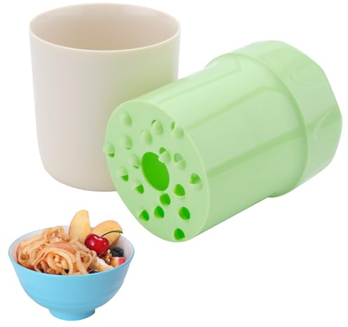 Apple Grater Rallador para Manzanas Procesador Manual Pequeño Espiralizador Vegetal Cortador Espiral Manual Rallador profesional Rallador de Tambor Rotativo