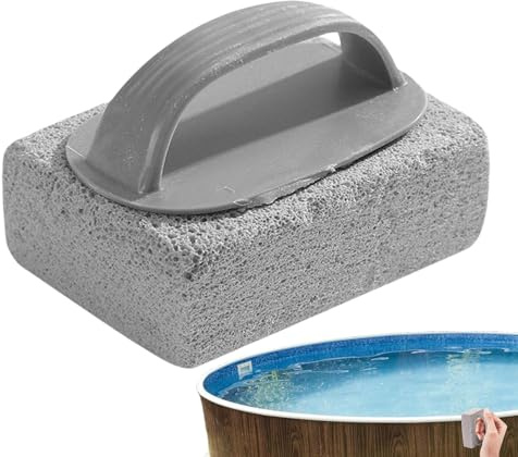 Pietra Pomice per Piscina per Pulire Piastrelle Detergente per Calcestruzzo | Pietra Pomice per WC per Vasca da Bagno Griglia Doccia Lavello Forno Vetro