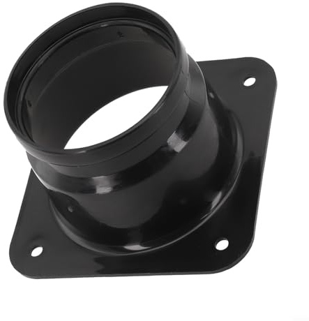 Quadratischer auf runder Flansch für Lüftungskanäle, starker und zuverlässiger Anschluss für den Innenbereich (75 mm)