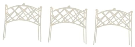 HANABASS 3pcs Miniature Metal Arch Bridge Model for Fairy Garden Decor Decorative Outdoor Bridge for Zen Garden Displays Micro Landscape Accessory