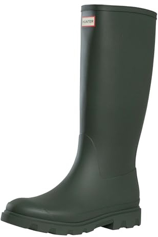 Hunter Herr Bottes Hautes En Caoutchouc Downpour, Dark Olive, 42 EU