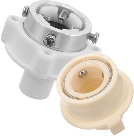 CIYODO 2pcs Washing Machine Inlet Hose Adapter Heavy Duty Quick Connect Couplers with Steel Connectors Washer Hose Fittings for Washing Machines Easy to Install and Random Color