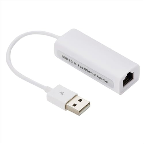 Lafeier Tarjeta de red USB tipo C a RJ45 100 m sin controlador adaptador Ethernet B