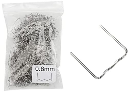 2 em 1 soldagem de plástico 100/500 Uds. Reparación de acero, clavos soldadura, reparación parachoques coche, soldador perno soldado, Kit herramientas(100pcs Type B)