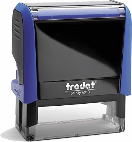 Trodat PRINTY 4913 HIMMELBLAU, KISSEN SCHWARZ