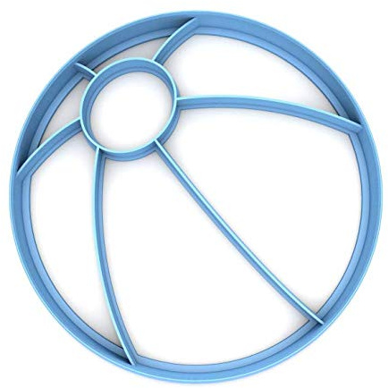 Sweet Prints Inc Beach Ball Cookie Cutter - Dishwasher Safe
