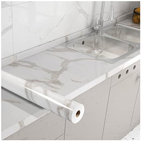 HUAHUA Pegatinas de baldosas Pegatinas Impermeables Y A Prueba De Aceite para Cocina, Pegatinas De Pared Autoadhesivas para Muebles De Armario De Azulejos, Fácil De Limpiar, 5m/10m De Largo
