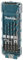 Makita E-16732 Multibohrer-Set 5-teilig in Aufbewahrungsbox, Universalbohrer für Stein, Metall, Holz, Kunststoff, Weichfliesen, Aluminium uvm., Ø 4-10 mm, 1/4-Sechkantaufnahme