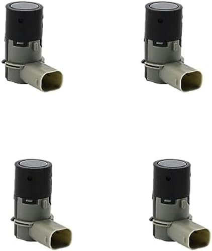 ZFISH Einparkhilfe Einparksensore PDC Parksensor, Für B.-Mw E60 E61 E63 E64 E85 2003–2010, 4 Stück Hinten 66202241112