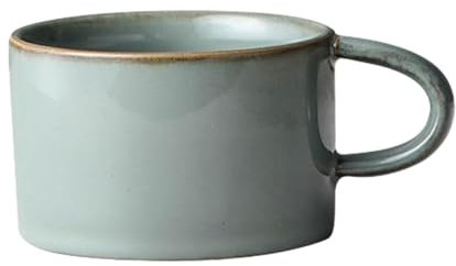 Tazza da 150 ml in ceramica giapponese retrò, utilizzabile per tazze di caffè e latte creative, pratiche, personalizzate, per caffè e latte, cenere di cemento