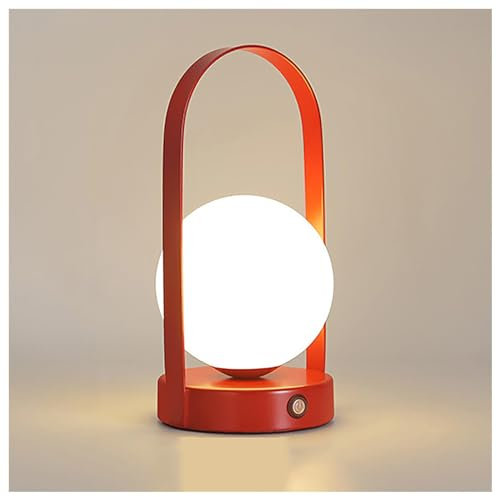 ARTSIM Dimmerabile Lampada LED Ricaricabile, Lampade Da Comodino 2000mah Con Type-C E Dimmerazione a Sfioramento, Lampada Da Tavolo Per Camere Da Letto E Camerette,C