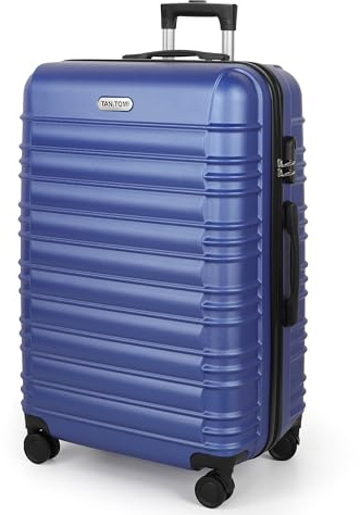 MoFut Koffer Groß, Hartschalenkoffer aus ABS, Trolley, Reisekoffer mit 4 drehbaren Rollen (360°), 3-stelliges Zahlenschloss und Aluminium-Teleskopgriff (XL – 95L, Himmelblau)