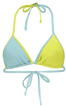 Puma Damen Triange Bikini Top, Mint, S EU