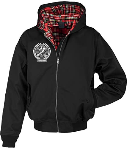 Life Is Pain Herren und Männer Harrington Jacke mit Kapuze La Familia Brotherhood Größe S - 5XL