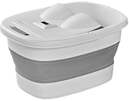 Vasca per pediluvio - Vasca da massaggio pieghevole con coperchio