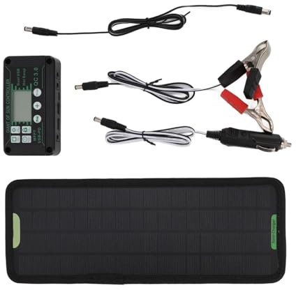 Kit de panneau de batterie solaire, chargeur de batterie solaire de