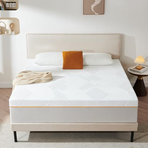 Sleremind Schaumstoffmatratze 160x200 cm, Höhe 20 cm, 7-Zonen-Rollmatratze, Matratzen Härtegrad H3 für eine Vielzahl von Schlafpositionen geeignet, Strickgewebe waschbar(160x200x20 cm)