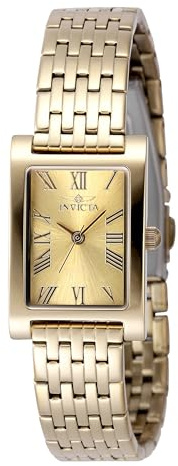 Invicta Angel Lady 19.50mm Stainless Steel Gold Gold dial PC21J Quartz