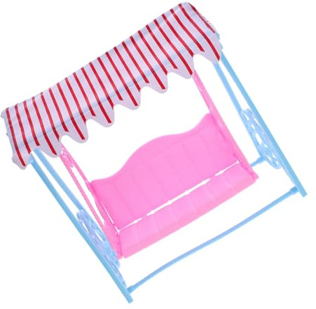 BESPORTBLE Miniatur Puppen Schaukel Realistische Schwinge für Puppenhausdekoration für Drinnen und Draußen Kompakt und Sicher