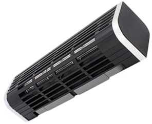 OFFIGAM Enfriador De Portátil con Ventilador USB para Ordenador Soporte Ajustable para Laptop Portátil Compacto y Silencioso Negro para Oficina y Hogar