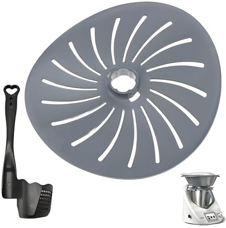 BAPPKON Protezione lama per robot da cucina con raschietto in silicone, compatibile con Thermomix TM5 TM6 TM31, custodia protettiva resistente al calore per uso alimentare
