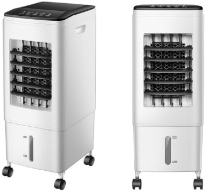 Portable Chaud Froid Climatiseur évaporatif Mobile 4 EN 1 Refroidisseur Réglable Silencieux Oscillation Air Purifiant Pour Maison Bureau Camping (Mechanical)