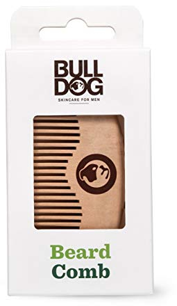 BULLDOG - Bartpflege für Männer | Original Bartkamm | für einen natürlich gepflegten Bart