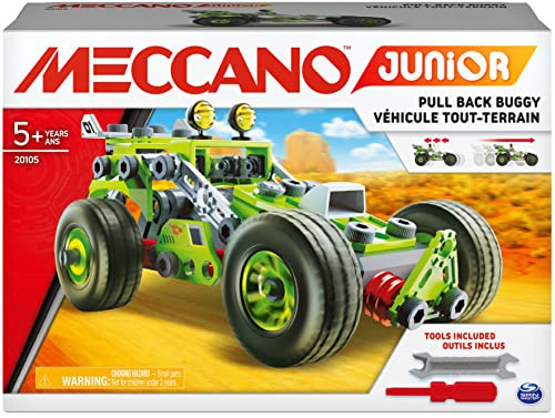 Meccano Junior - Byggleksaker - Deluxe Feature Race Car - S.T.E.A.M. - Byggsats