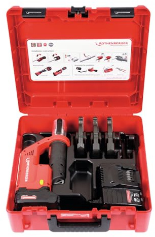 ROTHENBERGER ROMAX ComTT PB-Set U16-20-25, 1x2Ah,EU | 1000002119 | Presswerkzeug, Pressen, akku Akkugerät, Presssystem, Kältetechnik, Klimatechnik
