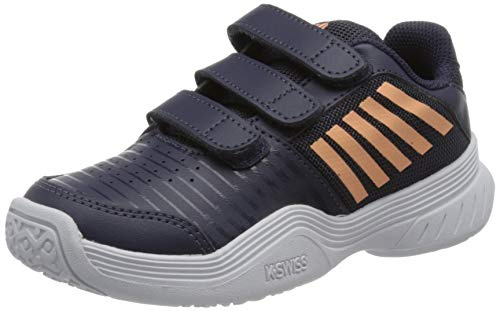 Tennisschuh Jr K-Swiss Court Express Strap Omni-Grst/Peach NEC/Wht