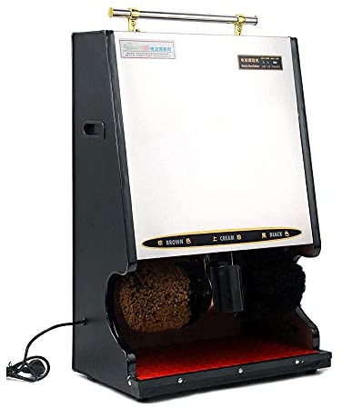 QHYXT Cireuse à chaussuresPolisseur de Chaussures à Induction Automatique, cireuse à Chaussures électrique Domestique/cireuse à Chaussures d'hôtel
