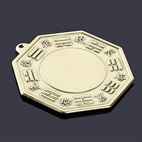 Spiegel for Wanddekoration, Bagua-Spiegel, traditioneller chinesischer Feng Shui-Spiegel, taoistischer Buddhismus, konkav, konvex, Kupfer, Taiji-Wandbehang, die 8 Hexagramme, Spiegel, Heimdekoration,